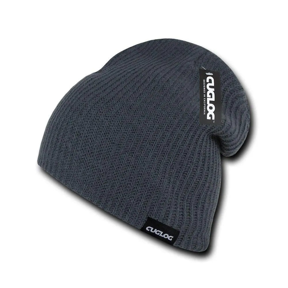 1 Dozen Cuglog Uluru Slouched Beanies Classic Knit Wholesale Lots