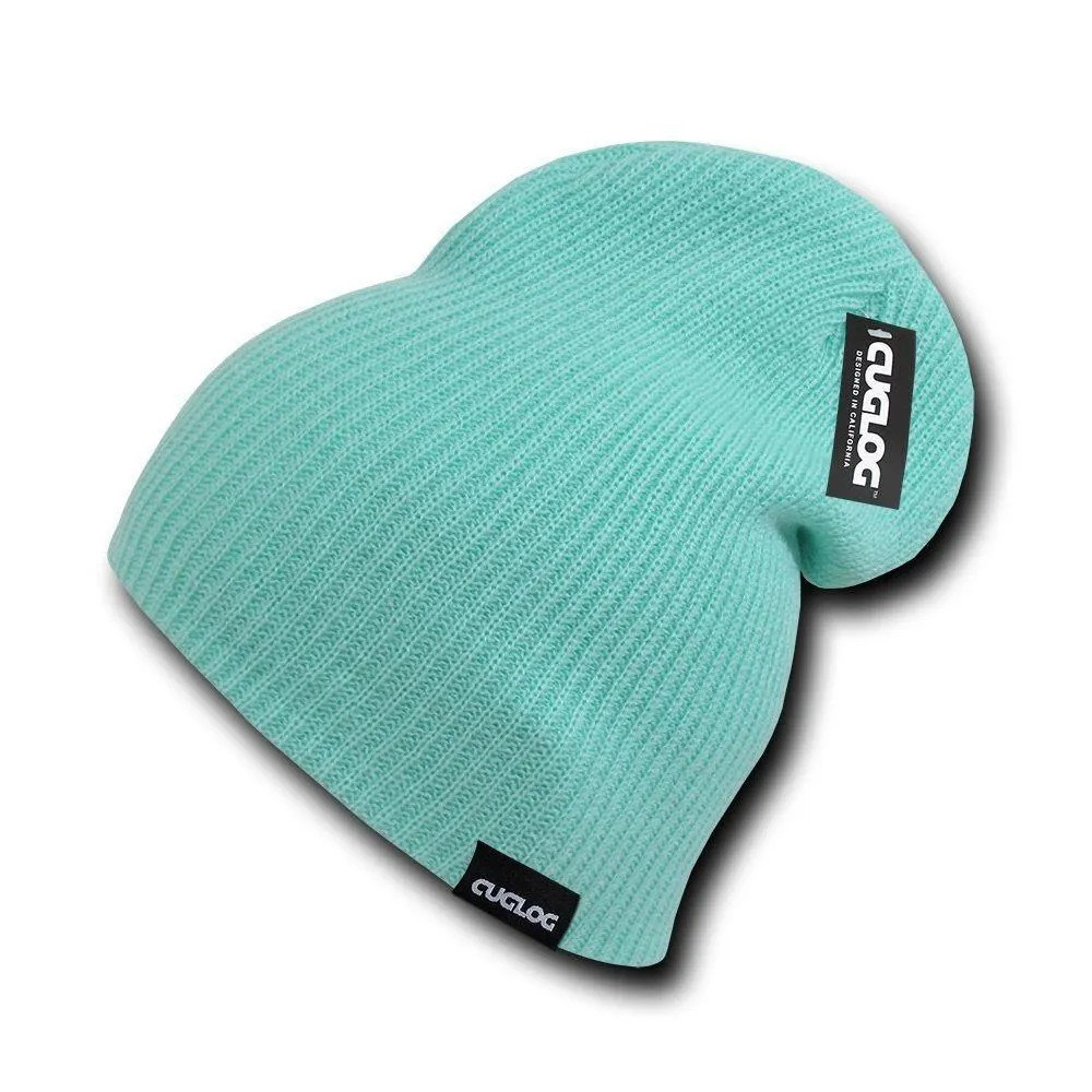 1 Dozen Cuglog Uluru Slouched Beanies Classic Knit Wholesale Lots
