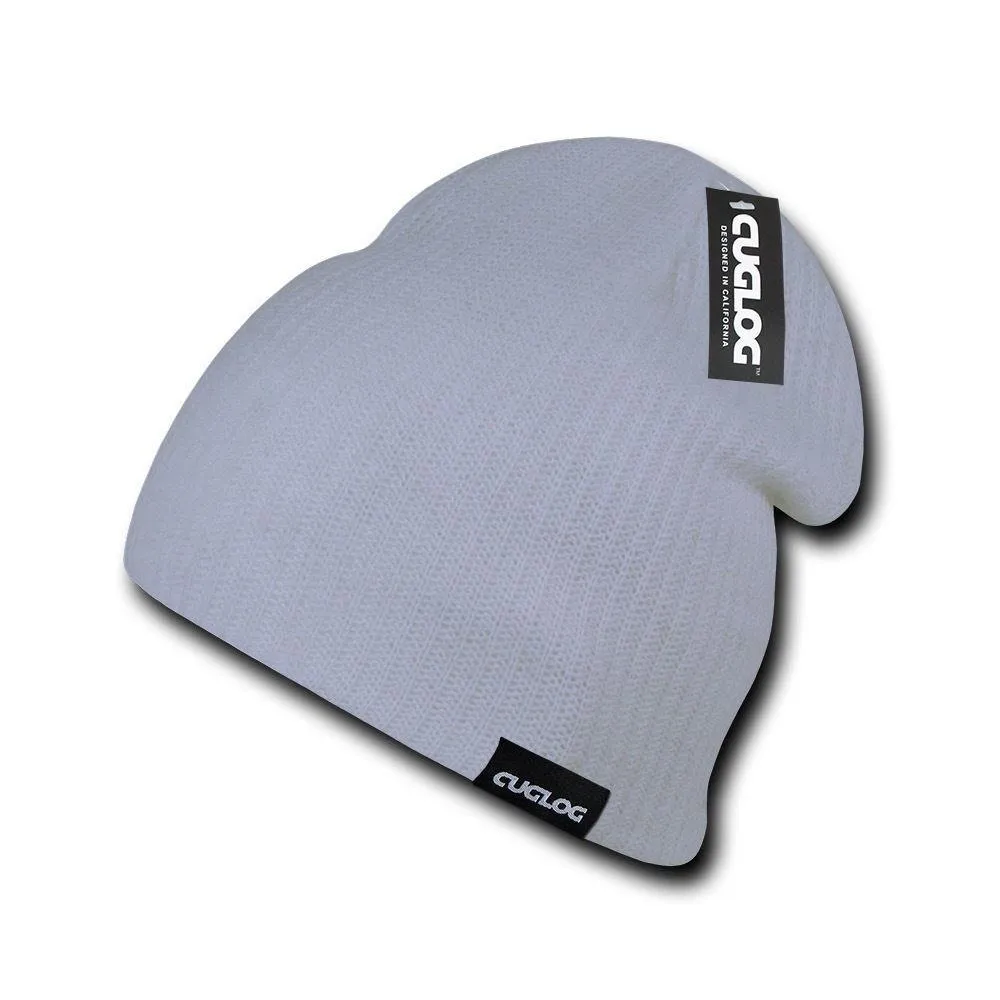 1 Dozen Cuglog Uluru Slouched Beanies Classic Knit Wholesale Lots