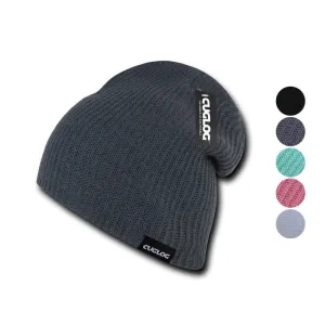 1 Dozen Cuglog Uluru Slouched Beanies Classic Knit Wholesale Lots