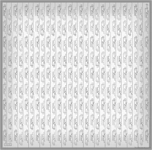 Armine Pisces Abstract Silk Scarf #1