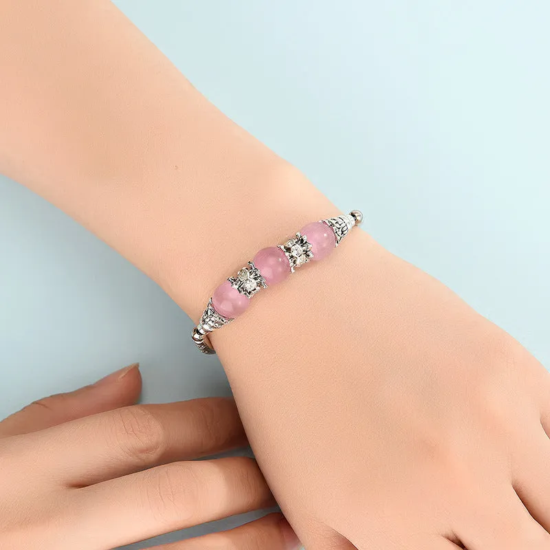 Bohemian Sweet Beaded Alloy Bracelet