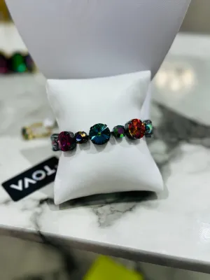 Bohemian Trinity Swarovski Bracelet