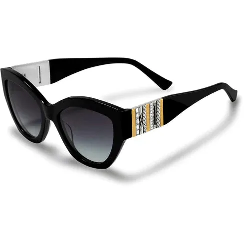 Brighton | Tapestry Sunglasses in Black Multi
