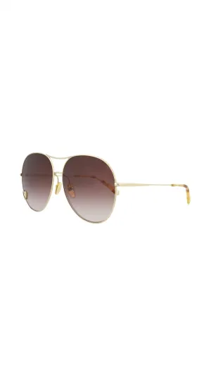 Chloe Eyewear In Gold/gold Brown