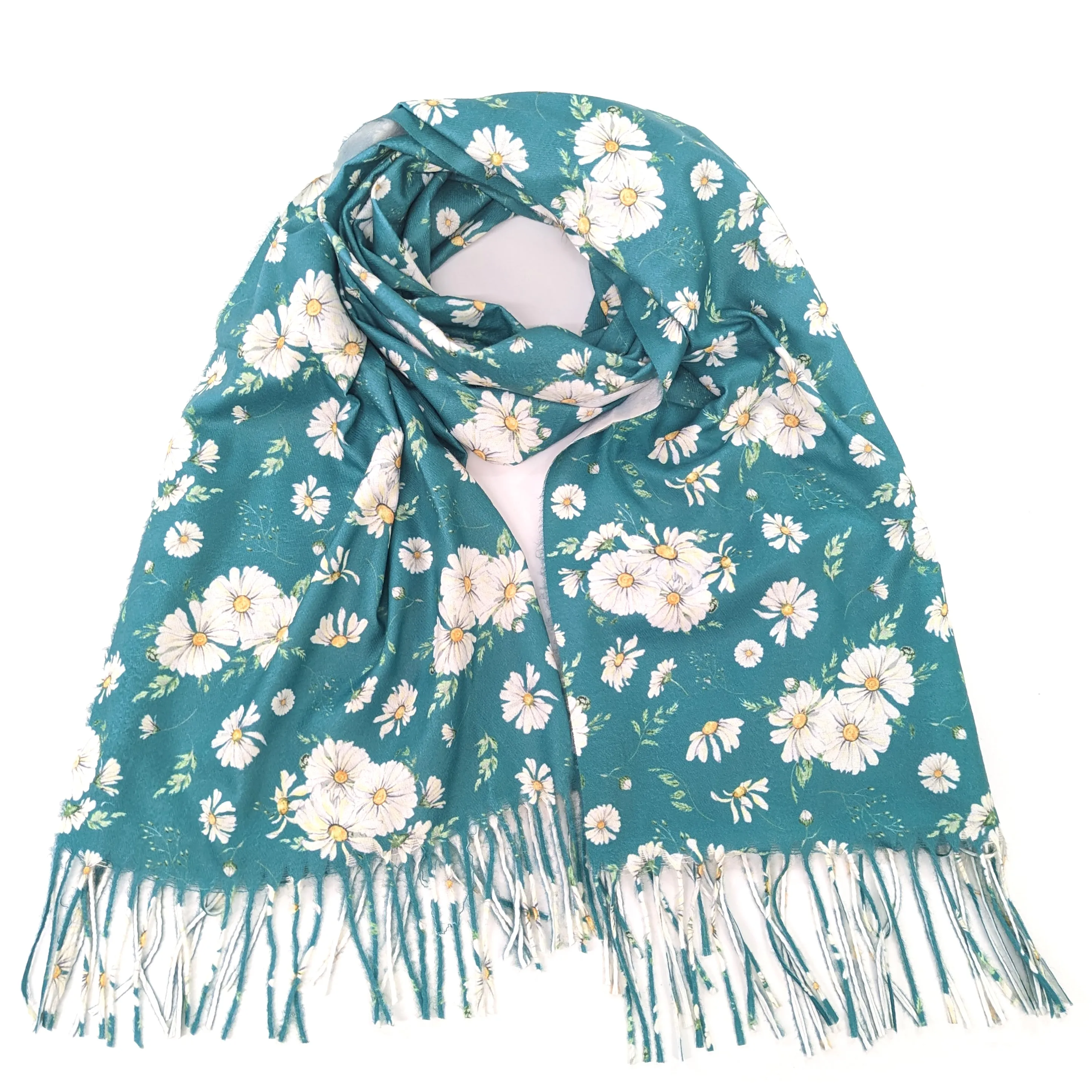 Dainty Daisies Pashmina Style Scarf | Exclusive Design