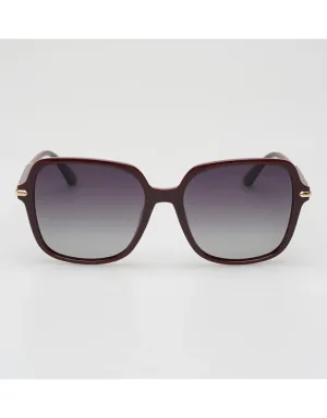 Desi Sunglasses Ruby Red Smoke