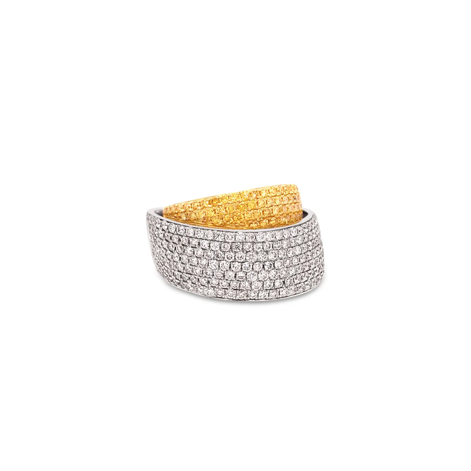 Diamond Layered Ring