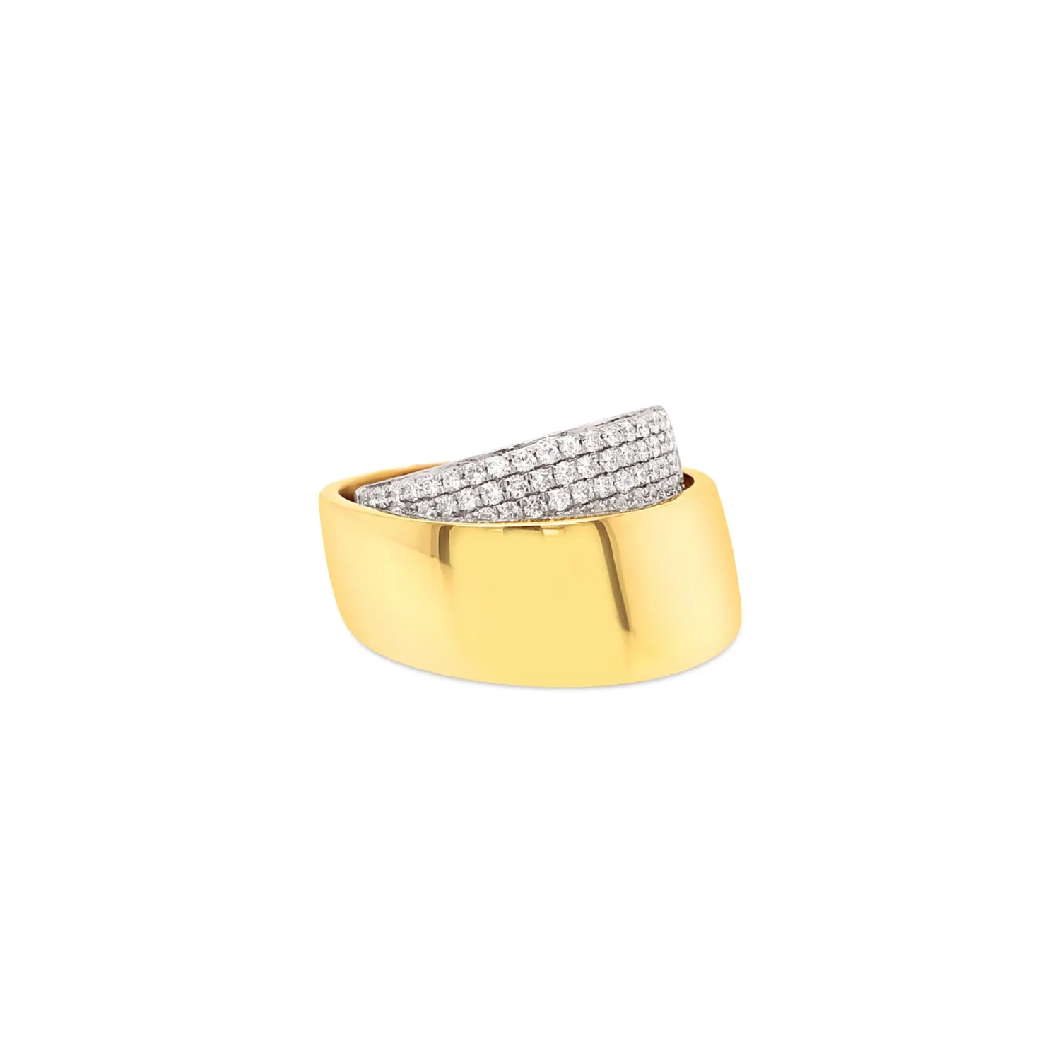 Diamond Layered Ring