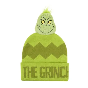 Dr. Seuss - The Grinch Plush 3D Cuff Beanie