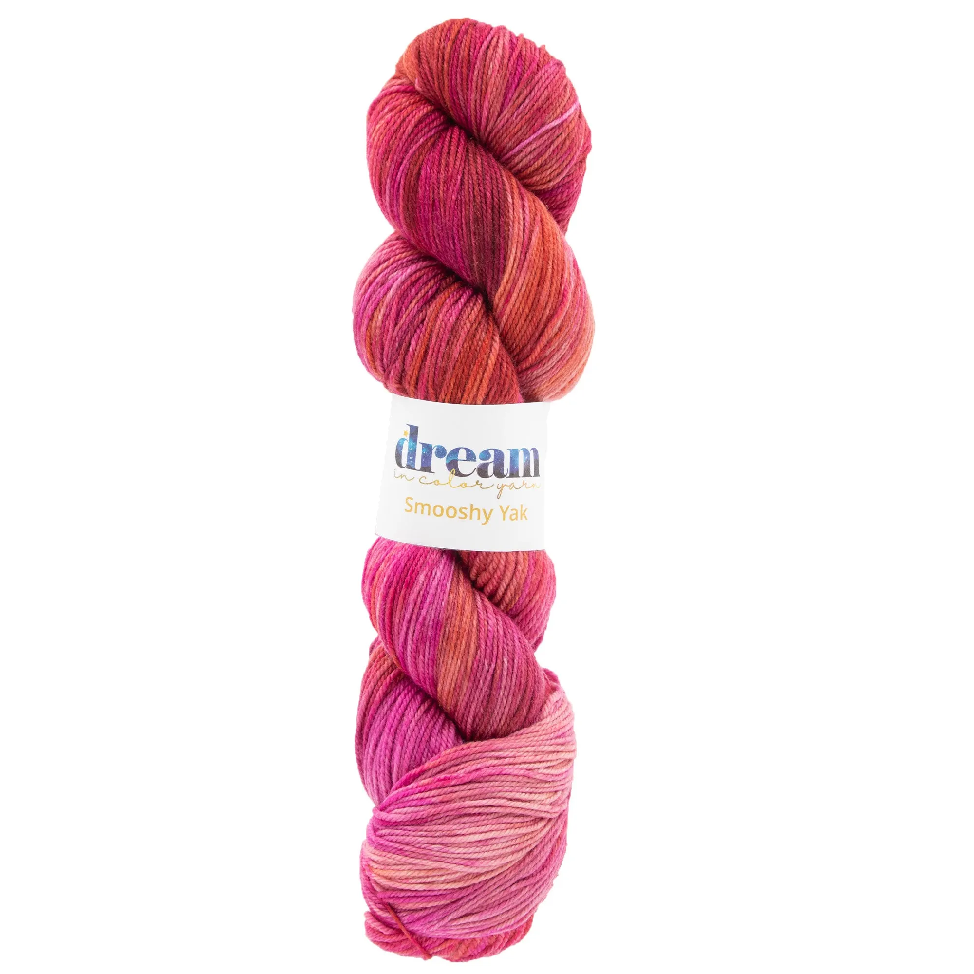 Dream in Color Smooshy Yak Yarn - Rosy