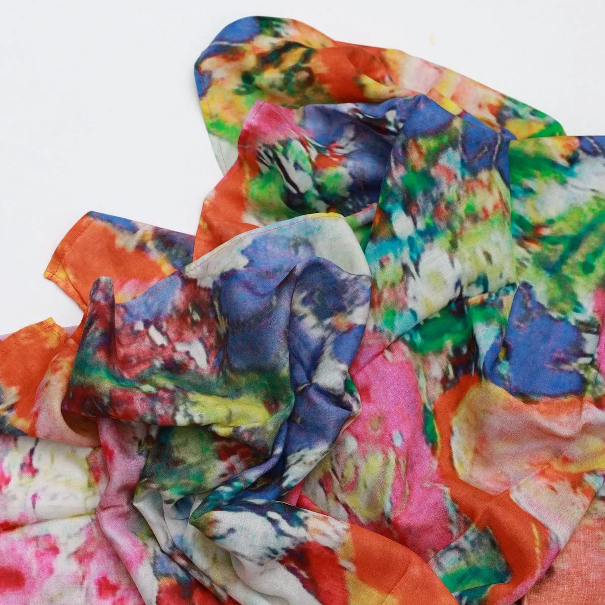 Fall Bouquet Cotton Scarf
