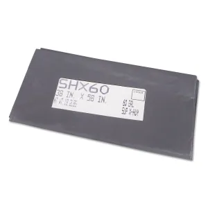 FlexSol High Density Coreless Liners, 10 Gal, 24" X 24", Clear, 200/Carton - ESXSH36