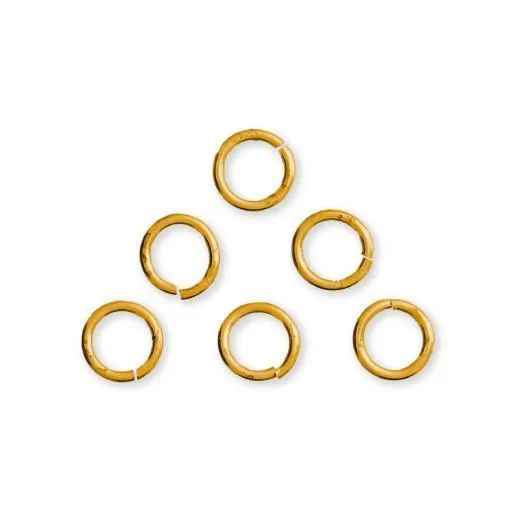 Gold Split Rings for Bracelet Watch ... ''Watch Face Not Included''- 12 pieces per bag