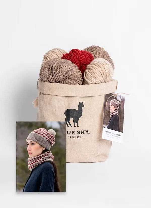 Ishpeming Hat & Cowl Kit