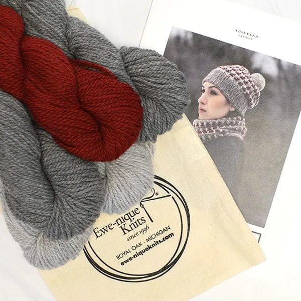 Ishpeming Hat & Cowl Kit
