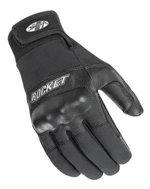 Joe Rocket Black PRIME Leather Gloves