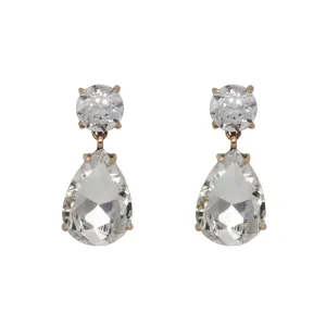Joker & Witch Glam Up Crystal Drop Earrings for Women