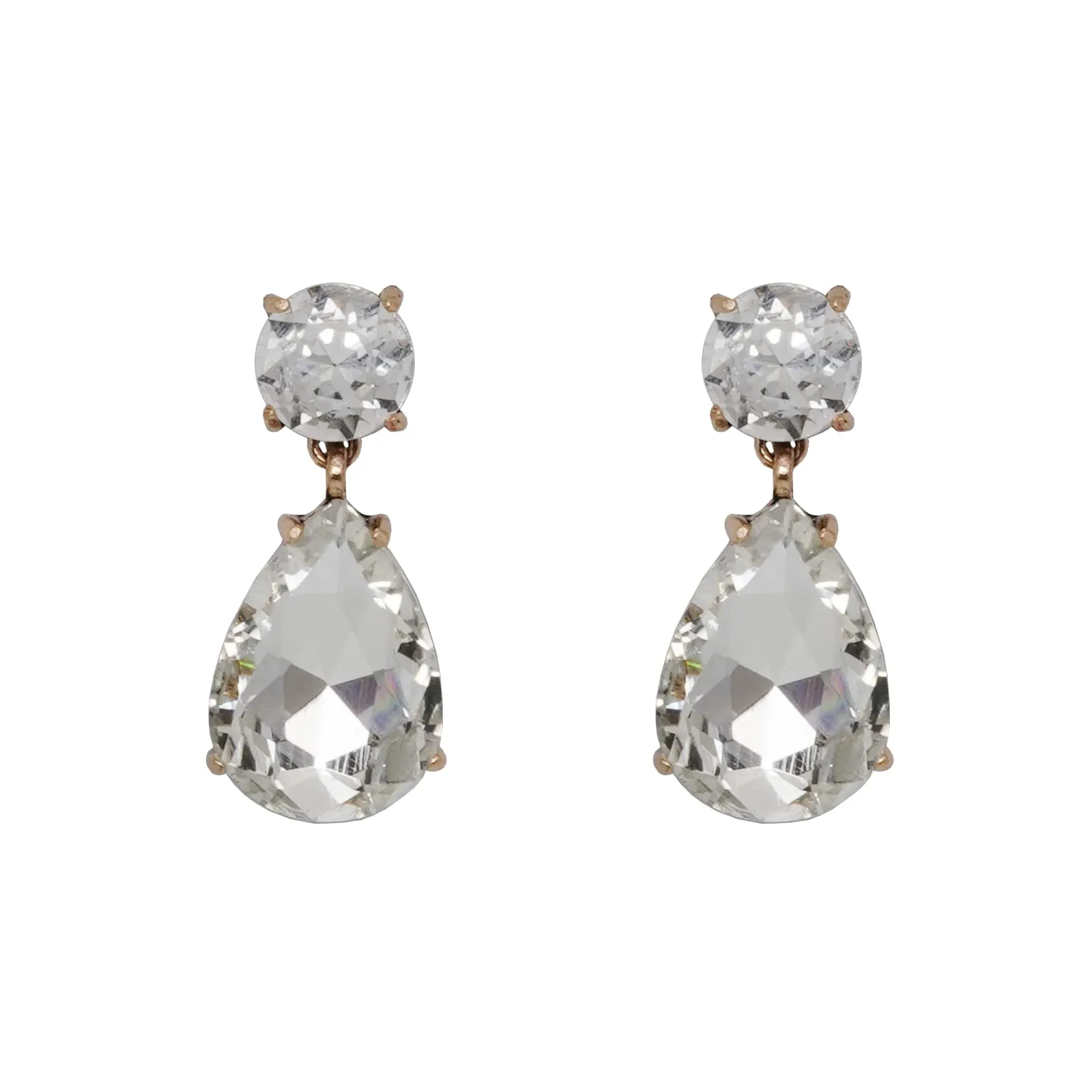 Joker & Witch Glam Up Crystal Drop Earrings for Women