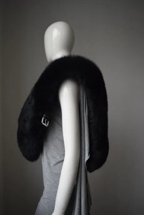 Large Luxurious Genuine Fox Fur Scarf