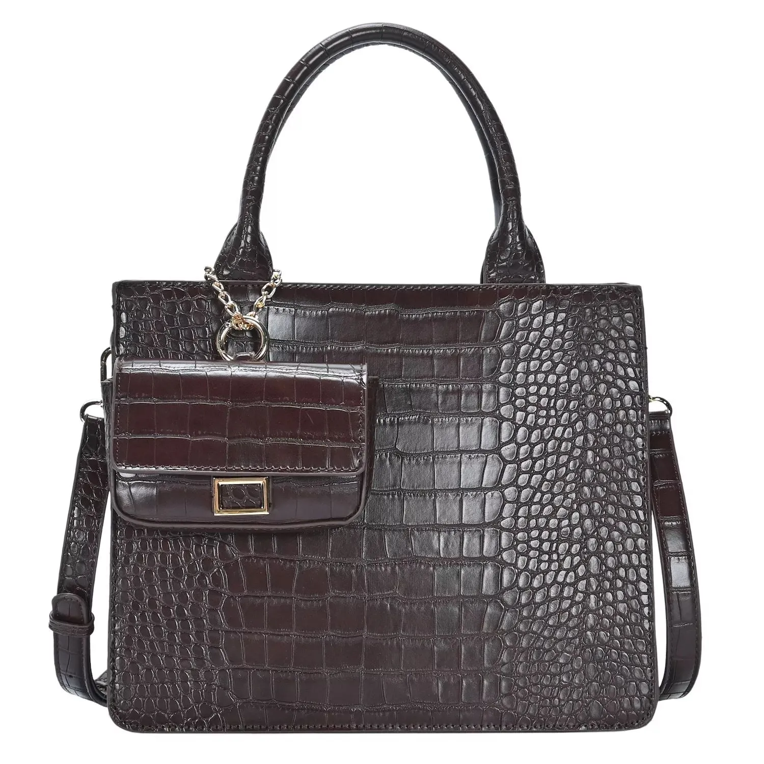 Madison West Jannet Madison West Two-Piece Satchel and Coin Purse Set