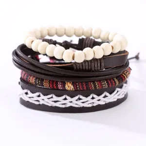 Men's Multilayer Leather Bracelet