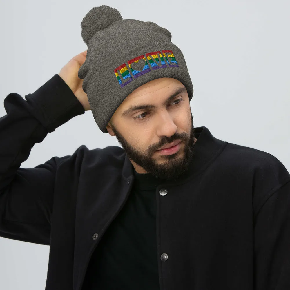 "RAINBOW LOVE" BEANIE