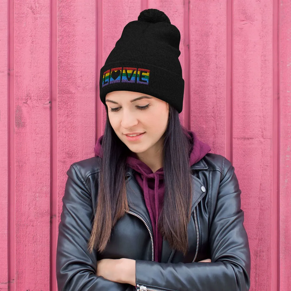 "RAINBOW LOVE" BEANIE