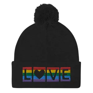 "RAINBOW LOVE" BEANIE