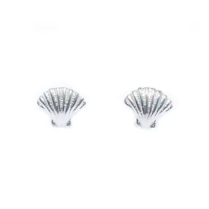 Shell Studs Sterling Silver