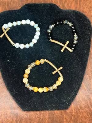 Stretch The Cross Bracelet