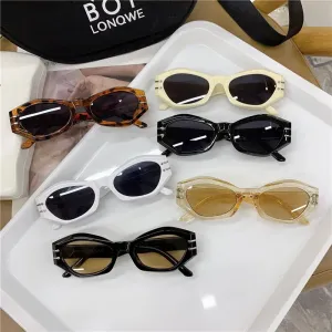 VAIGE Chic Black Cat Eye Vintage Sunglasses - UV400 Protection