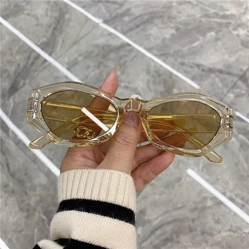 VAIGE Chic Black Cat Eye Vintage Sunglasses - UV400 Protection