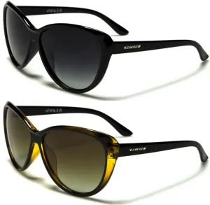Womens Polarized Oversized Cat Eye Sunglasses