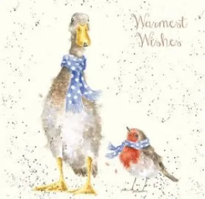 Wrendale Designs Christmas Scarves Christmas Card